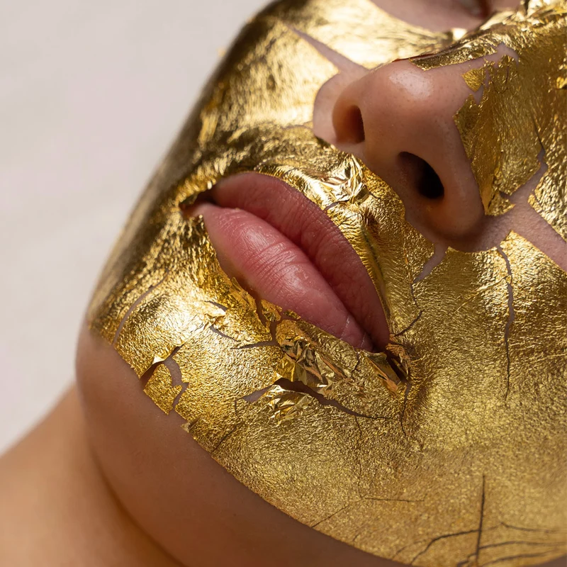 SkinSystem Aurumu 24kt Gold Face Mask 1pz monouso - maschera preformata oro