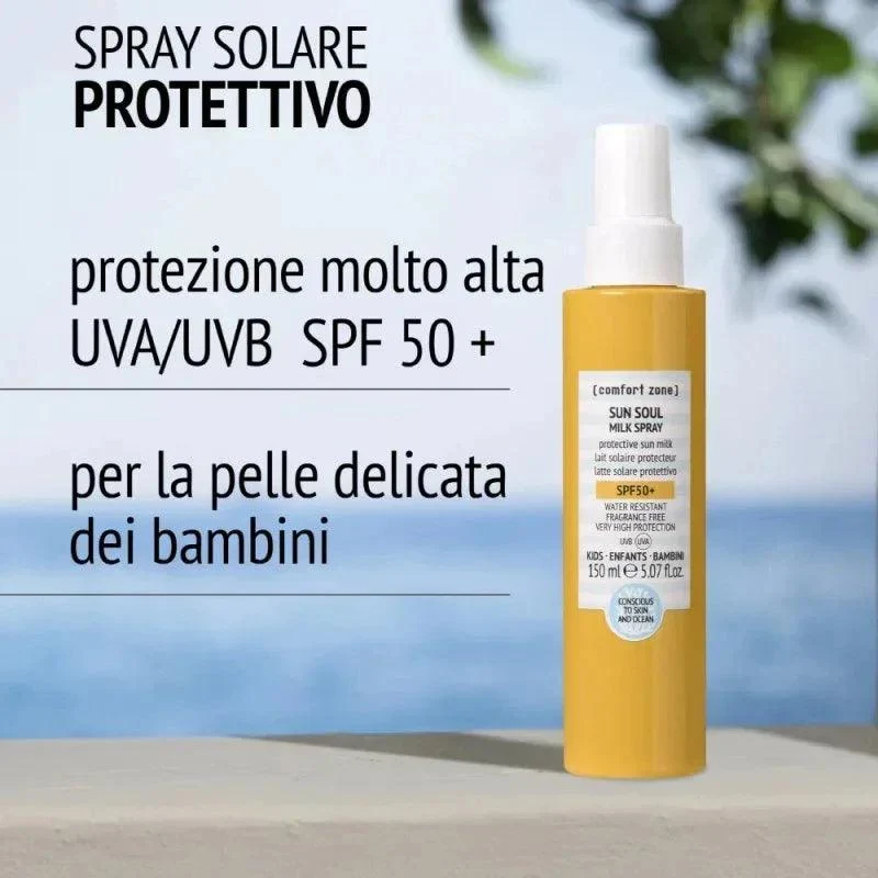 Comfort Zone Sun Soul Milk Spray SPF50+ solare bimbi 150ml