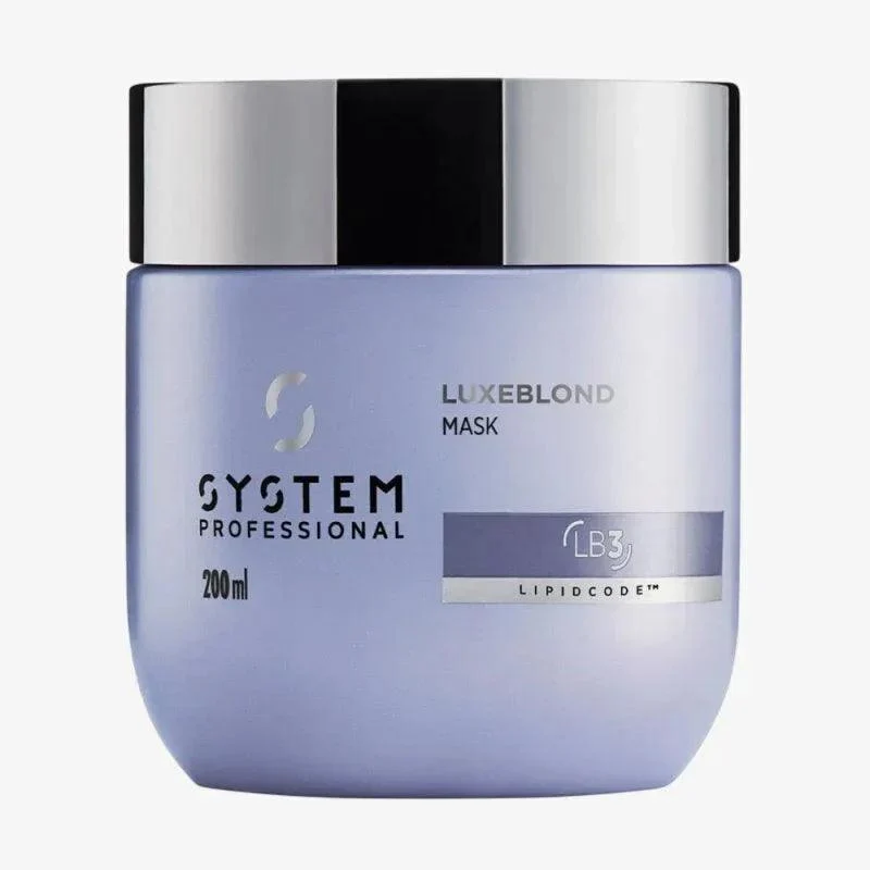 System Professional LuxeBlond Maschera antigiallo LB3