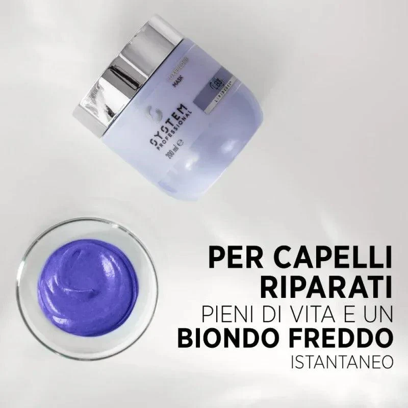 System Professional LuxeBlond Maschera antigiallo LB3