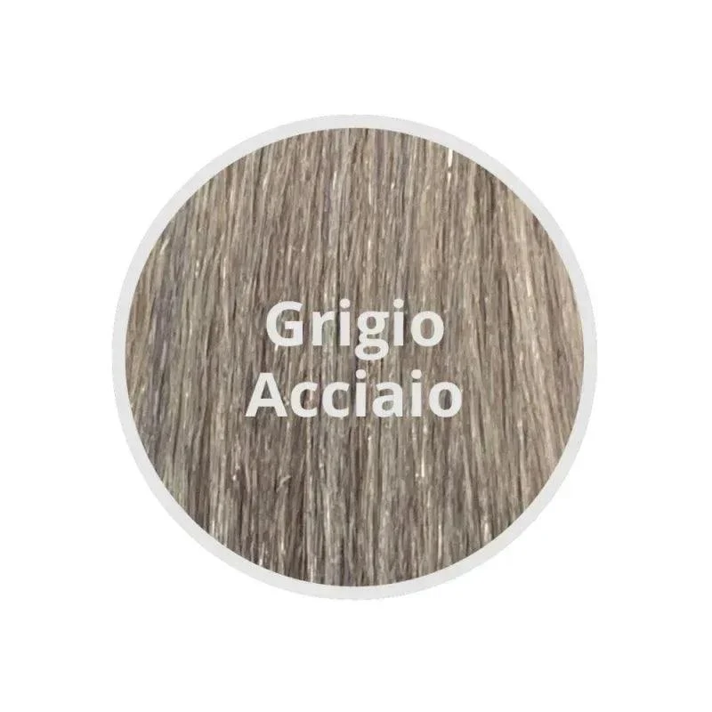Lisap Foamy Up 23 Grigio Acciaio Schiuma Colorante per Capelli 200ml