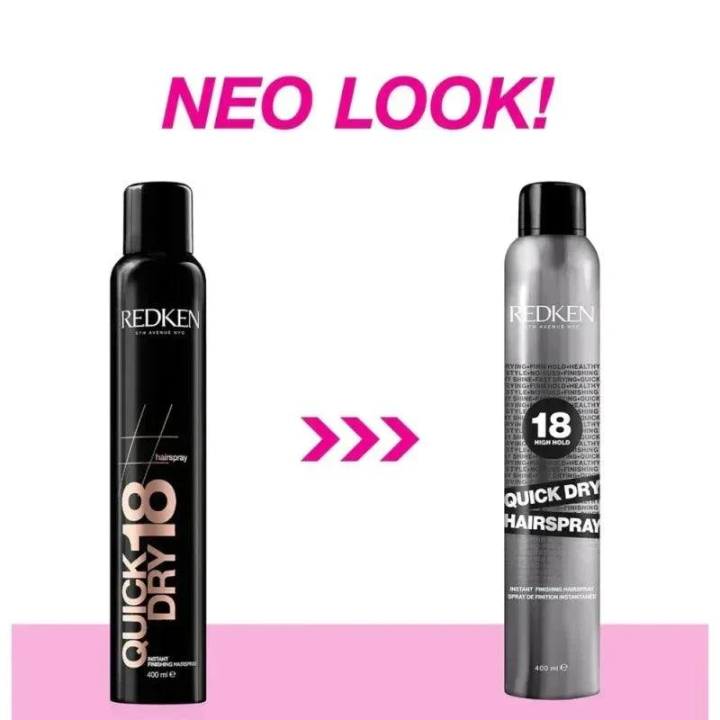 Redken Quick Dry Hairspray Lacca per Capelli 400ml