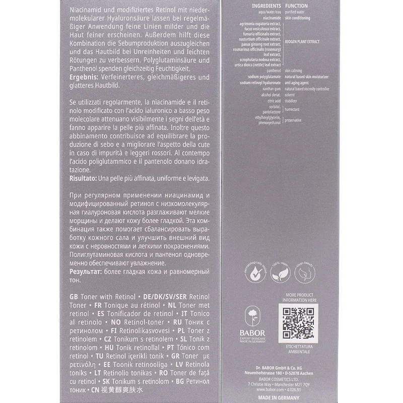 Babor Doctor Babor Resurface Renewal Toner 200ml - tonico viso rigenerante
