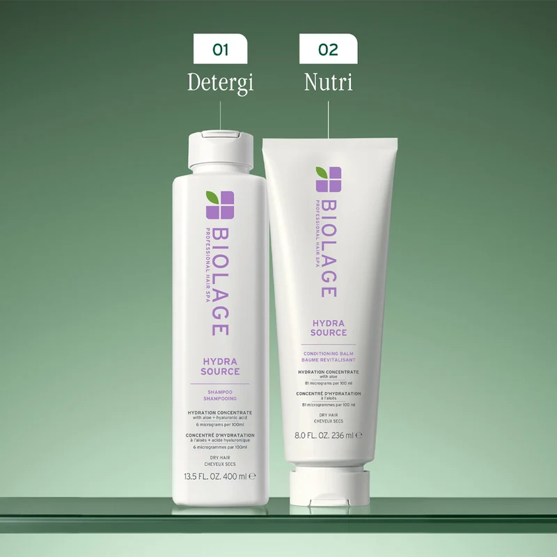 Biolage Professional Hair Spa Hydra Source Shampoo 400ml - shampoo idratante capelli secchi