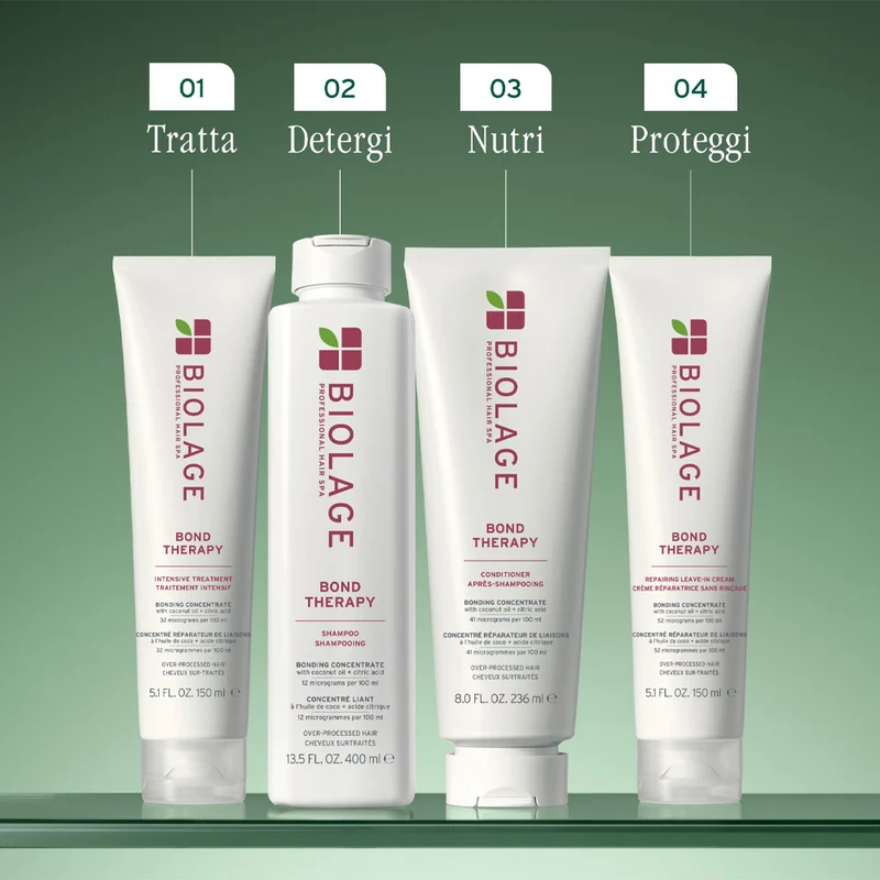 Biolage Professional Hair Spa Bond Therapy Conditioner 236ml - balsamo capelli danneggiati