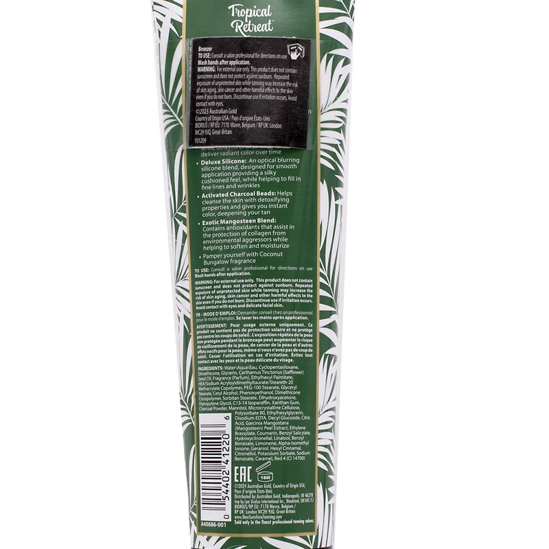 Australian Gold Tropical Retreat DHA Bronzer 300ml - cosmetico solare abbronzante