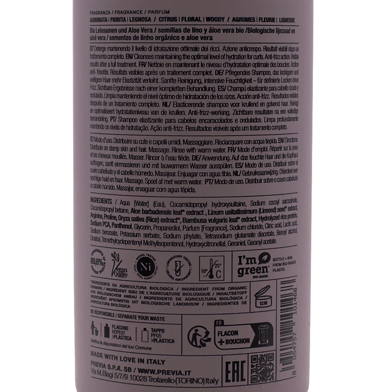 Previa Curlfriends Luscious Curls Shampoo 340ml - shampoo capelli ricci