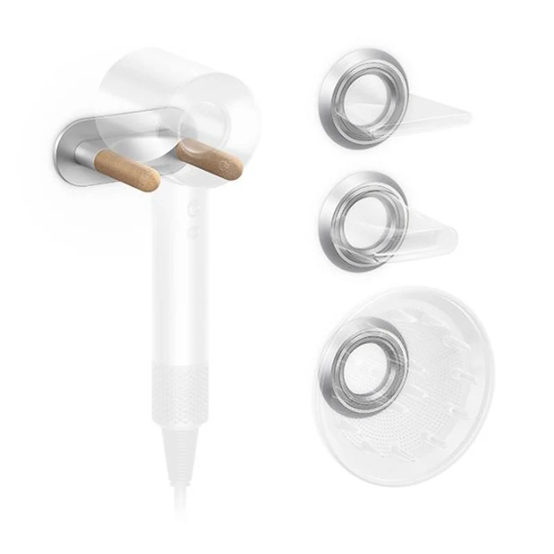Dyson Supersonic Nural Straight + Wavy Phon Rosa Cipria / Oro Rosa + Supporto Parete OMAGGIO