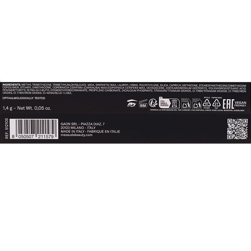 Mesauda Beauty Drawmatic Shadow Cinnamon 105 1.4gr - ombretto stylo multiuso