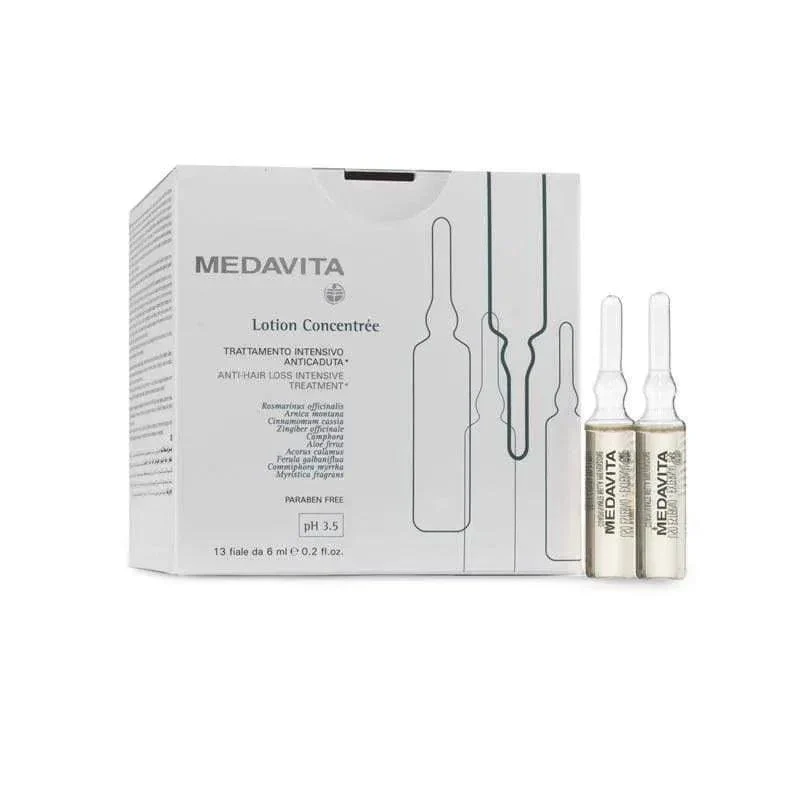 Medavita Kit Lotion Concentrée Shampoo e Fiale anticaduta