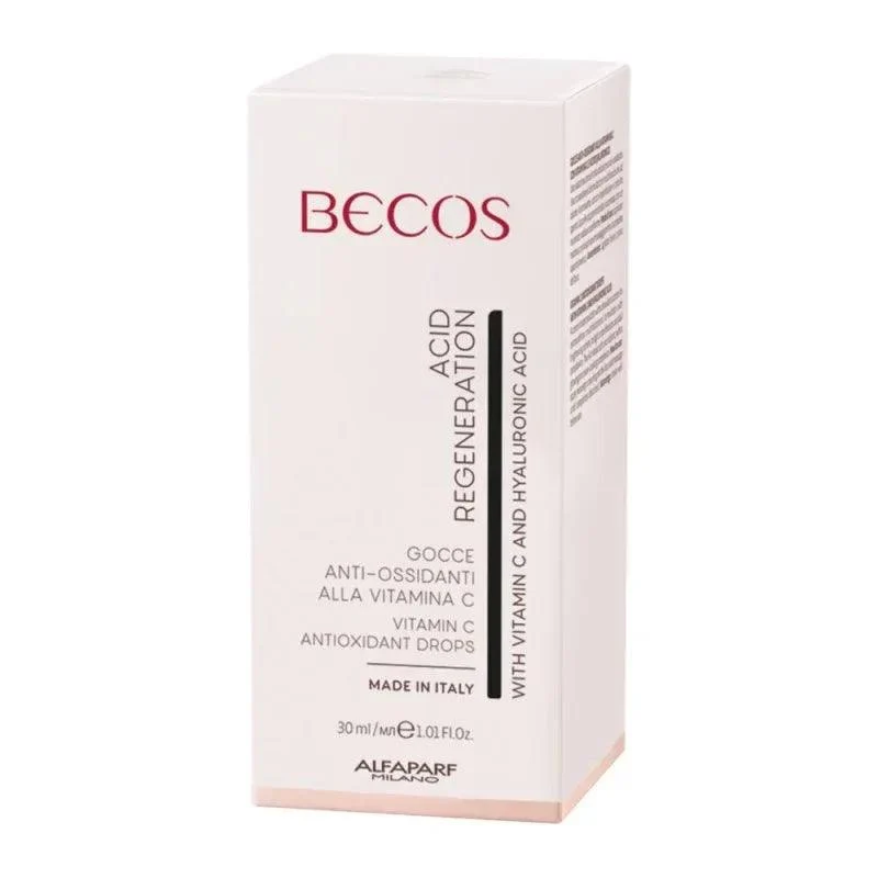 Becos Acid Regeneration Gocce Anti Ossidanti Viso alla Vitamina C 30ml