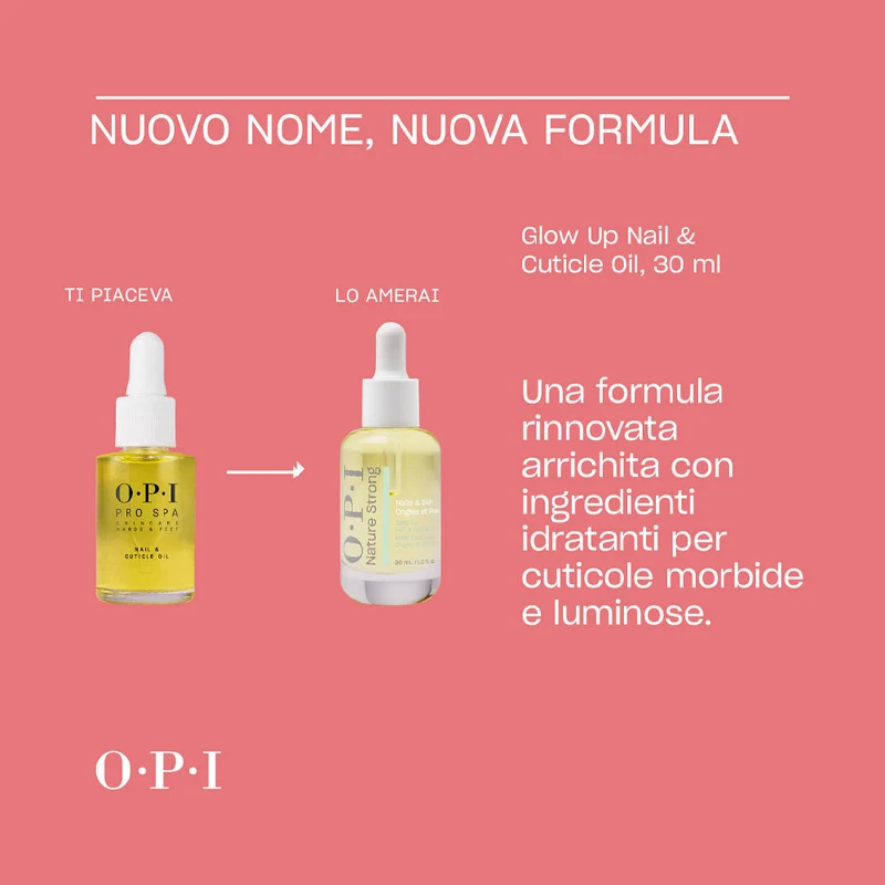 OPI Nature Strong Skincare Glow Up Nail & Cuticle Oil 30ml - olio per cuticole