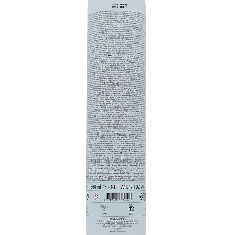 Keune Style Volume Velvet Cloud Strong Volume Foam 500ml - mousse volumizzante tenuta forte