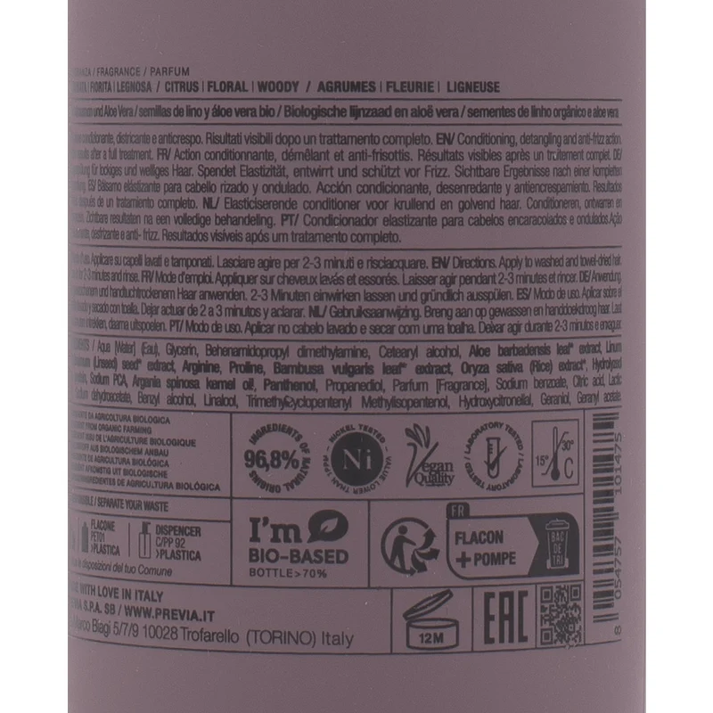 Previa Curlfriends Luscious Curls Conditioner 200ml - balsamo capelli ricci
