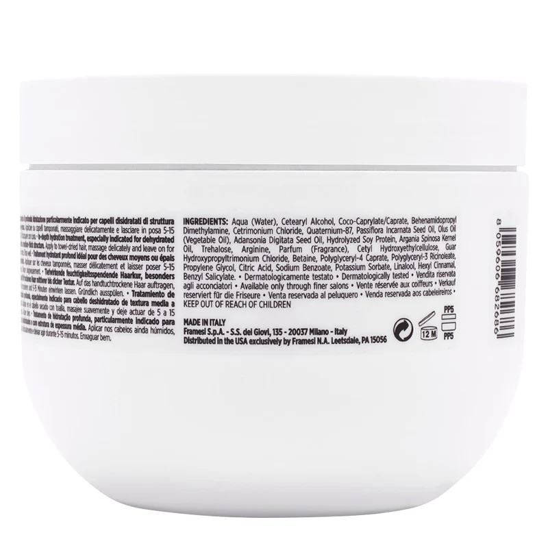 Framesi Morphosis Sublimis Oil Deep Treatment 500ml - maschera per capelli secchi e disidratati