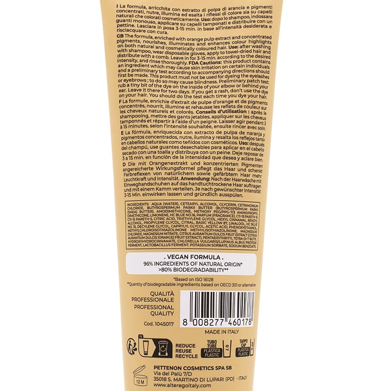 Alterego Passion Color Mask Magic Teal 250ml - maschera colorante nutriente