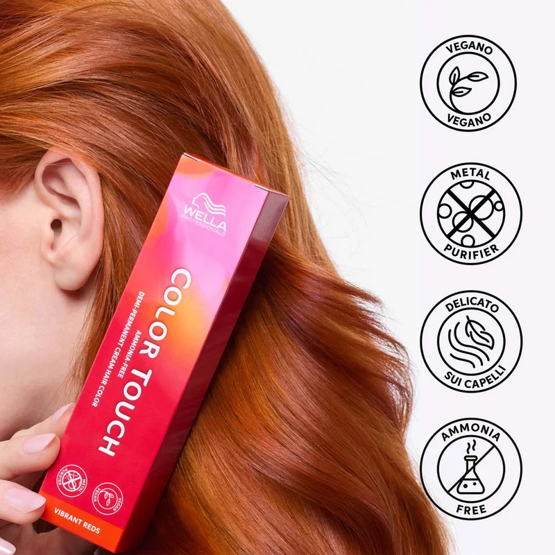 Wella Color Touch Vibrant Reds 5/66 Beaujolais 60ml - colore semipermanente senza ammoniaca