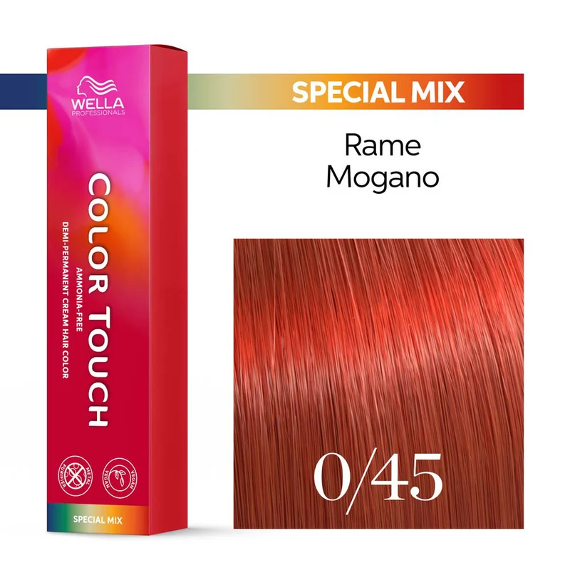Wella Color Touch Special Mix 0/45 Rame Mogano 60ml - colore semipermanente senza ammoniaca