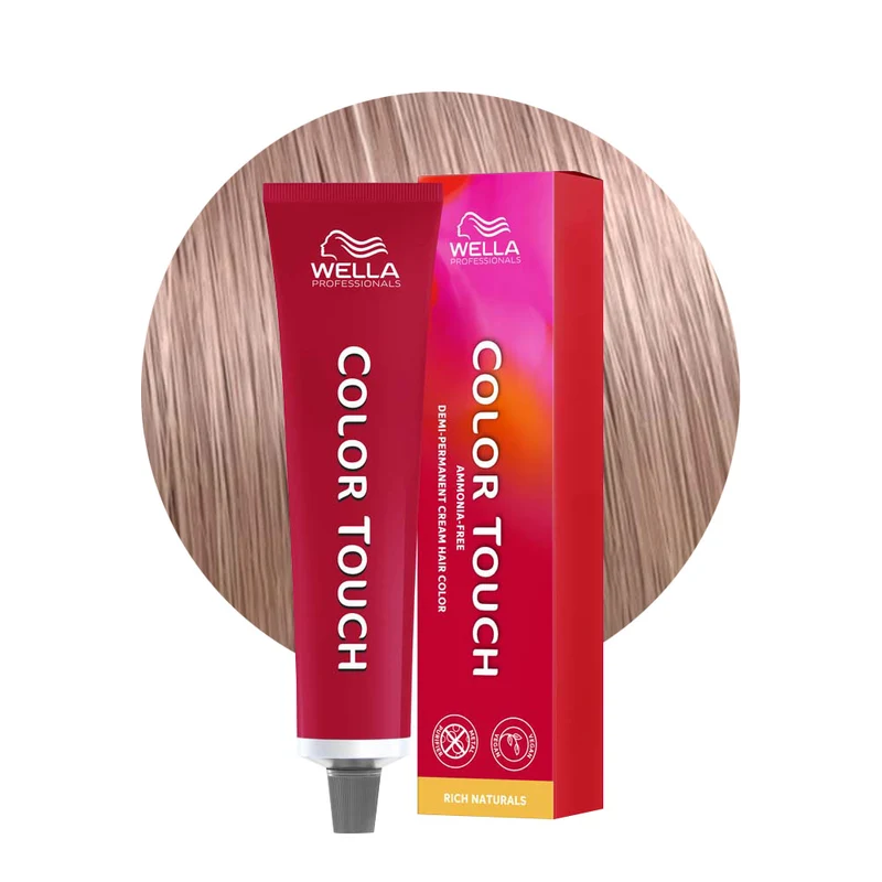 Wella Color Touch Rich Naturals 8/35 Biondo Chiaro Dorato Mogano 60ml - colore semipermanente senza ammoniaca