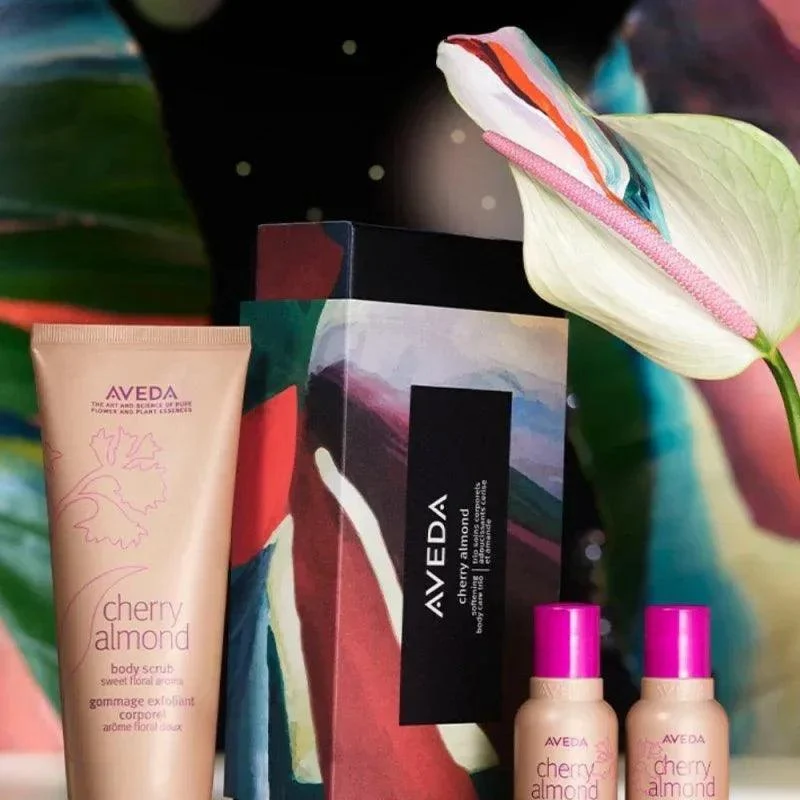 Aveda Kit Regalo Cherry Almond Trio Trattamento Corpo