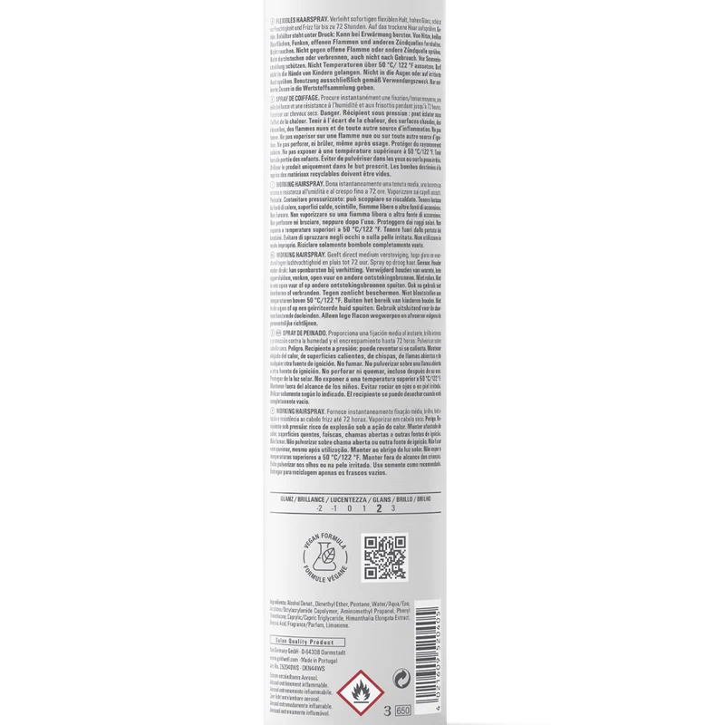 Goldwell Stylesign Working Hairspray 500ml - lacca tenuta media
