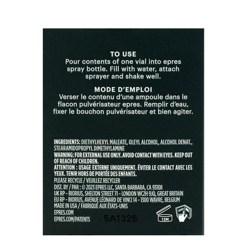 Epres Bond Repair Treatment Concentrate Refill Pack 2x15ml - ricariche per trattamento ristrutturante