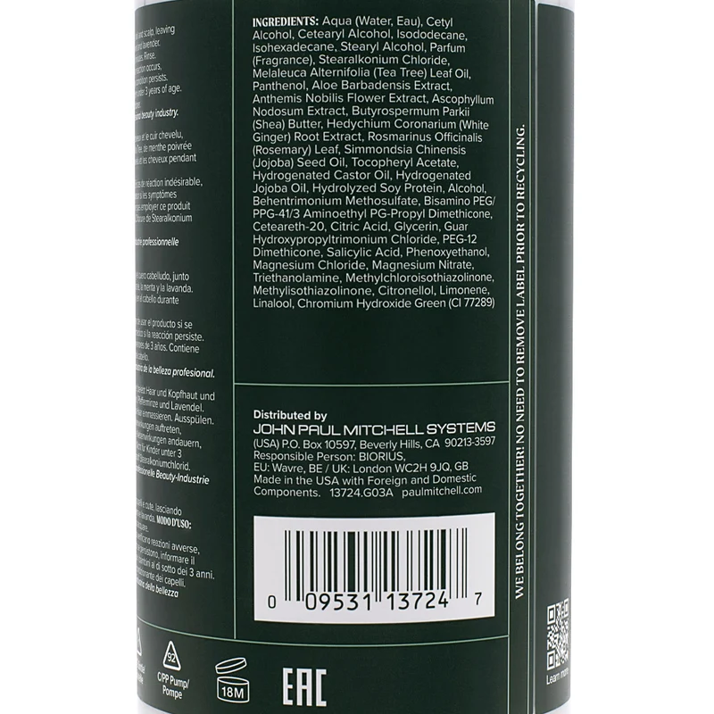 Paul Mitchell Tea Tree Special Hair And Scalp Treatment 500ml - trattamento esfoliante rinvigorente
