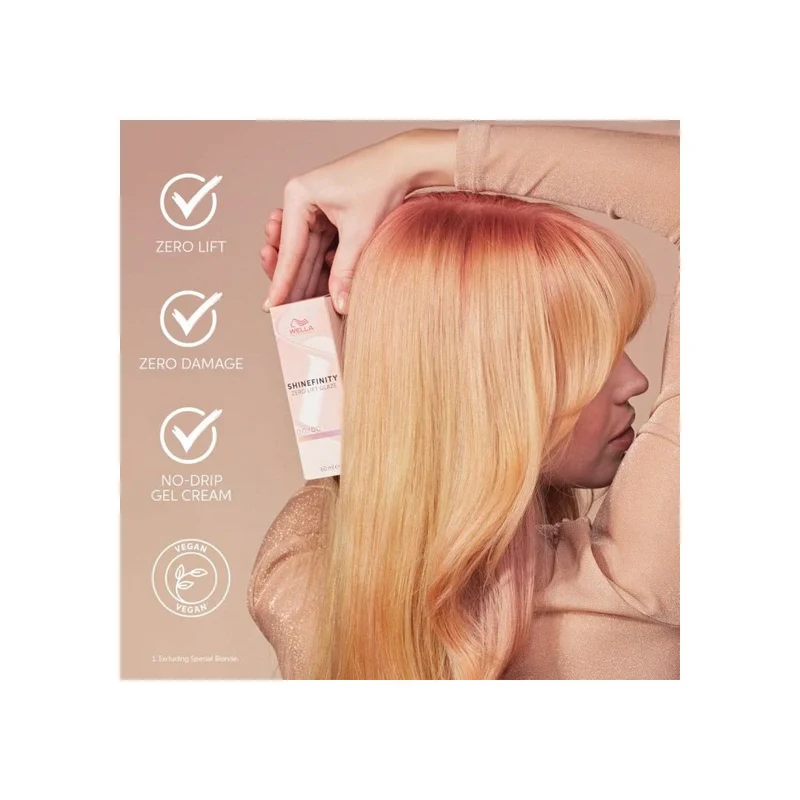 Wella Shinefinity 09/3 Biondo Chiaro Dorato 60ml - colore demi-permanente