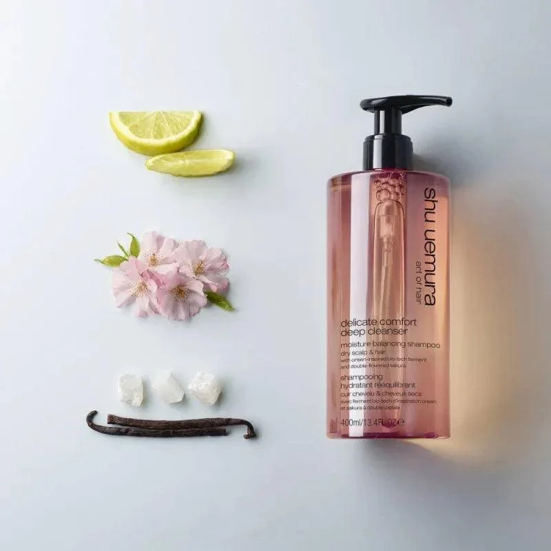 Shu Uemura Delicate Comfort Deep Cleanser Shampoo Cute Secca 400ml