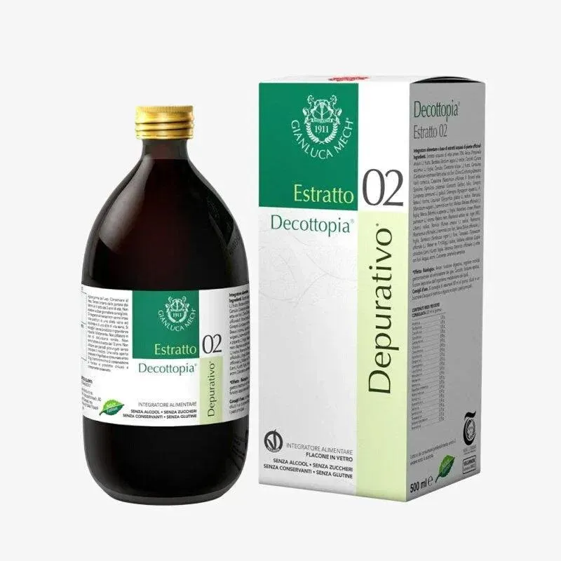 Gianluca Mech Decottopia Estratto 02 Depurativo 500ml