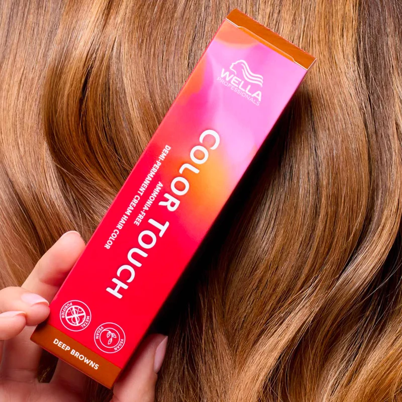 Wella Color Touch Deep Browns 7/7 Biondo Medio Sabbia 60ml - colore semipermanente senza ammoniaca
