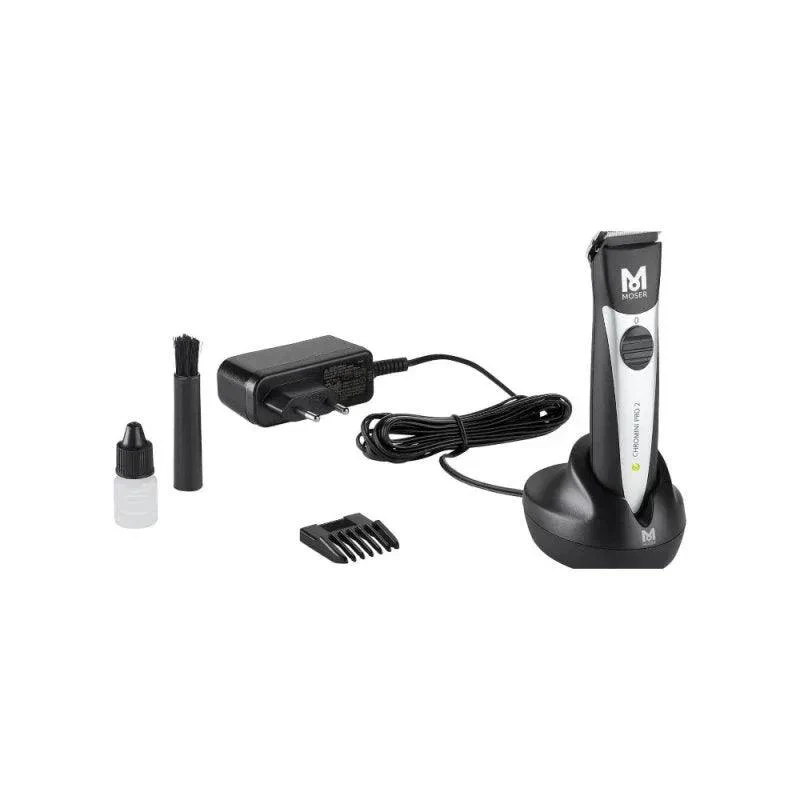 Moser ChroMini Pro 2 Trimmer Professionale a Batteria