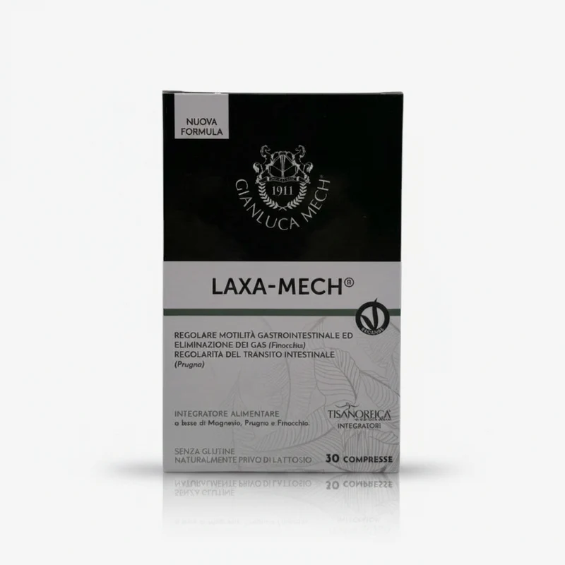 Gianluca Mech Integratori Flora Intestinale Intestinali Laxa-Mech 30 compresse