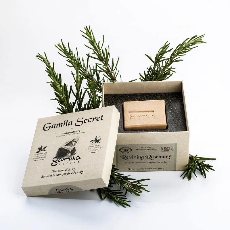 Gamila Secret Rosemary Soap 115gr - saponetta viso pelle acneica