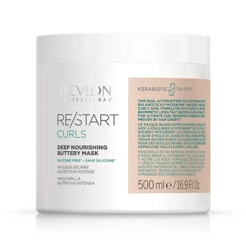 Revlon Restart Curls Deep Nourishing Buttery Mask Maschera Capelli Ricci