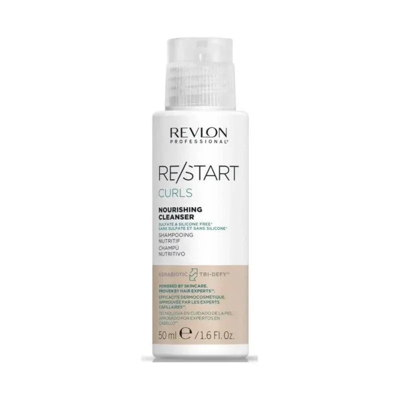 Revlon Restart Curls Nourishing Cleanser Shampoo Capelli Ricci