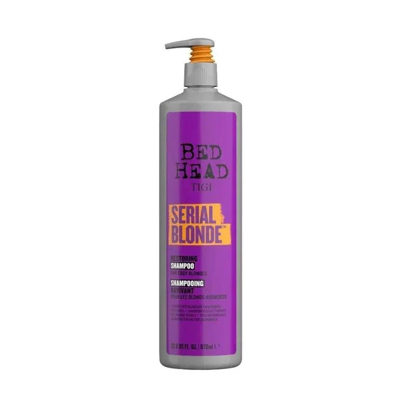 Tigi Bed Head Serial Blonde Shampoo Capelli Biondi Danneggiati