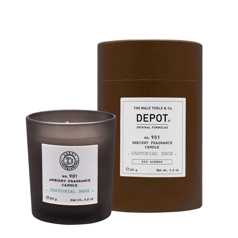 Depot Skin Specifics No.901 Ambient Fragrance Candle Sartorial Sage 160gr - candela profumata