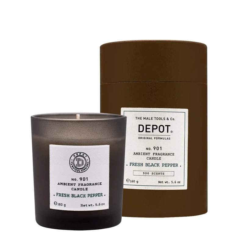 Depot Skin Specifics No.901 Ambient Fragrance Fresh Black Pepper Candle 160gr - candela profumata