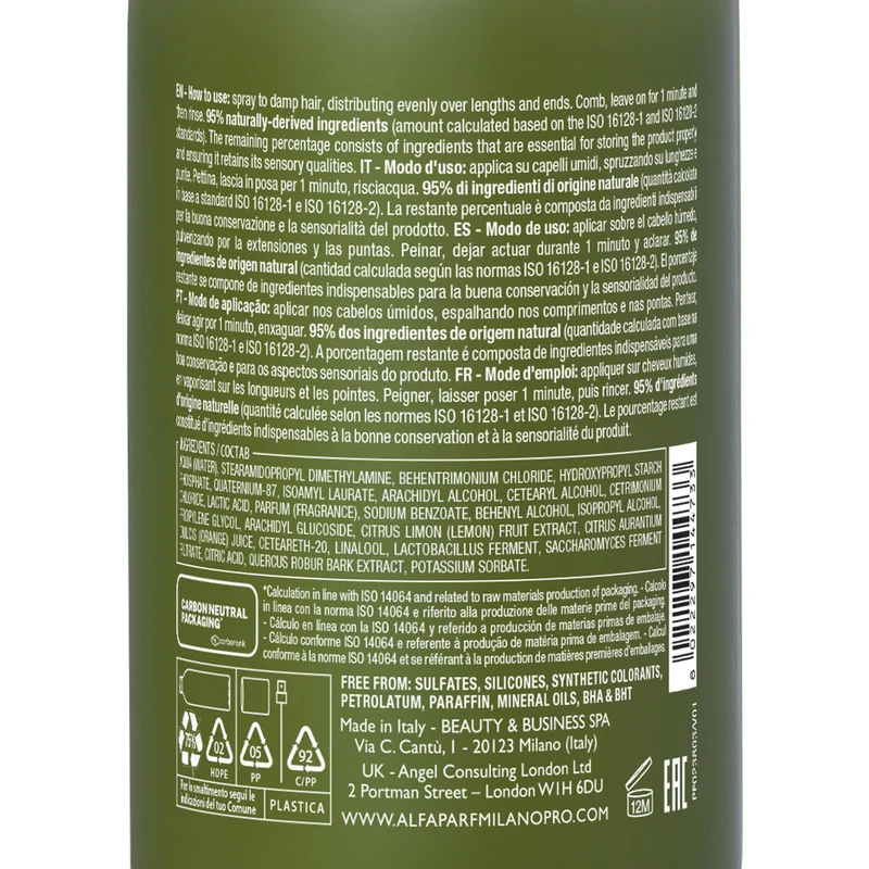 Alfaparf Milano Benvoleo Glossy Express Conditioner 200ml - balsamo illuminante