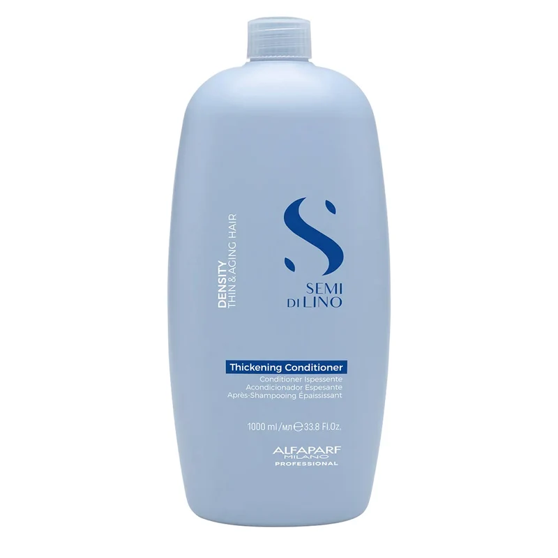 Alfaparf Milano Semi Di Lino Density Thickening Conditioner 1000ml - balsamo ispessente