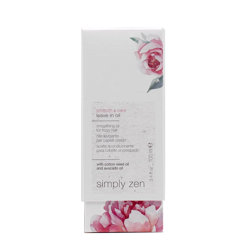 Z.one Concept Simply Zen Smooth & Care Leave In Oil 100ml - olio levigante anticrespo