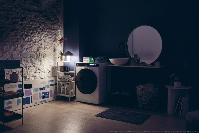 Candy BWS 6106B8-S Lavasciuga A Libera Installazione 10 Kg, 1600 Giri, Prowash&Dry, Wi-Fi + Bluetooth, Proactive Ecowash, Soft Drum, Classe D, Nero Bianco