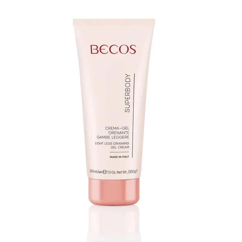Becos Superbody Crema Gel Drenante Gambe Leggere 200ml