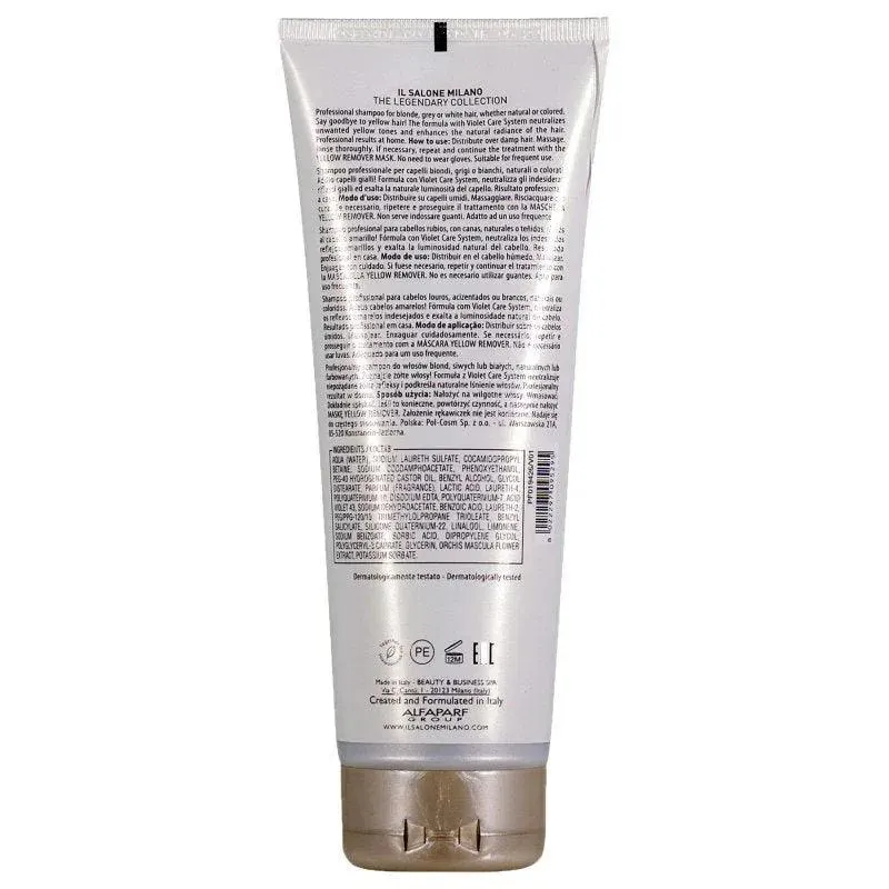 Il Salone Milano Yellow Remover Shampoo antigiallo 250ml