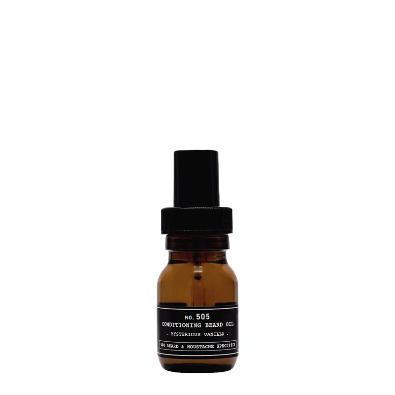 Depot No. 505 Conditioning Beard Oil Mysterious Vanilla 30ml - olio condizionante barba