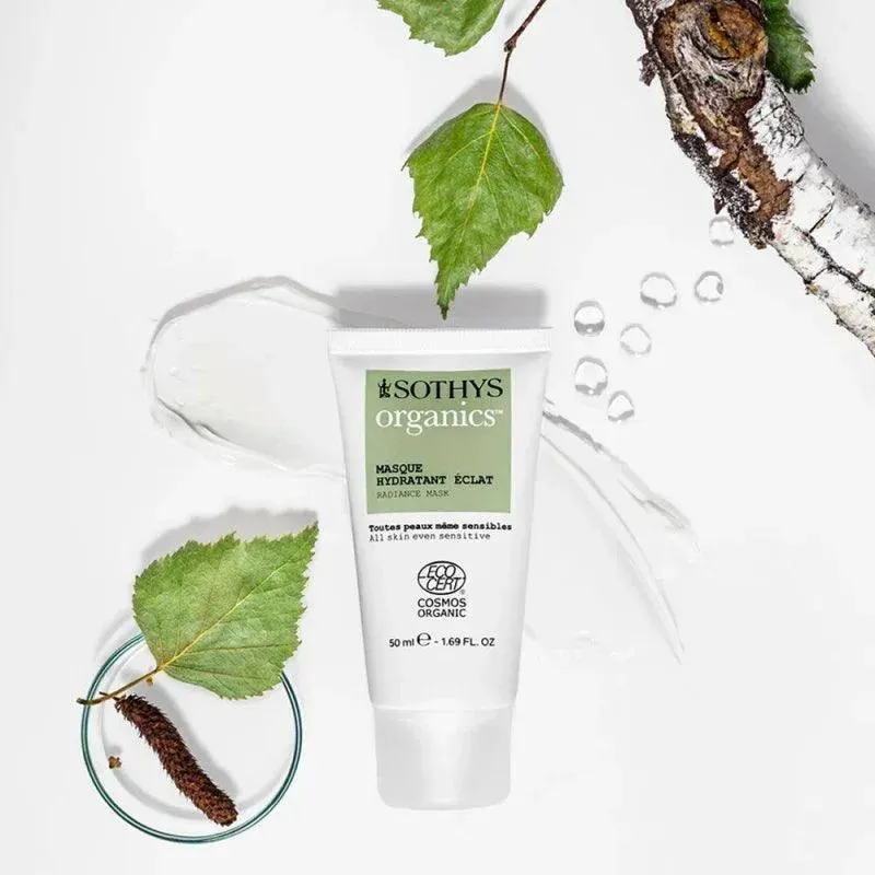 Sothys Organics Masque Hydratant Eclat Maschera Idratante Viso 50ml