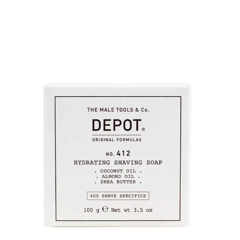Depot Shave Specifics No.412 Hydrating Shaving Soap 100gr - sapone solido barba