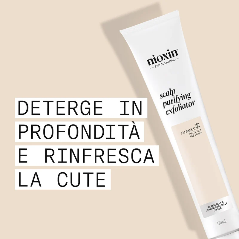 Nioxin Scalp Purifying Exfoliator 50ml - trattamento esfoliante