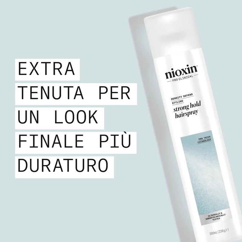 Nioxin Strong Hold Spray 300ml - lacca tenuta forte